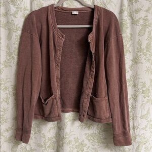 Poetry Warm Cocoa Cardigan